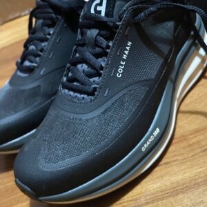Women's Cole Haan OriginalGrand Quadstar Running Sneakers BLACK 6.5 NEW IN BOX